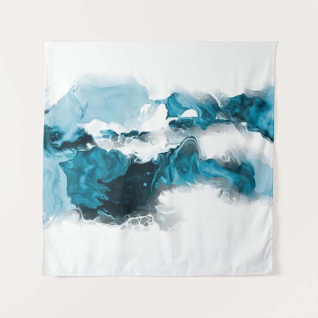 Creative abstract hand painted background, wallpap wandteppich (Vorderseite)