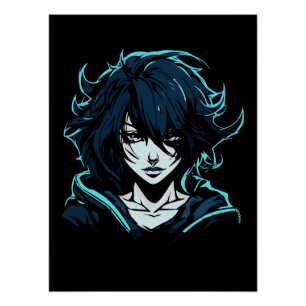 Creative Anime Wall Art   Mädchen 17 Poster