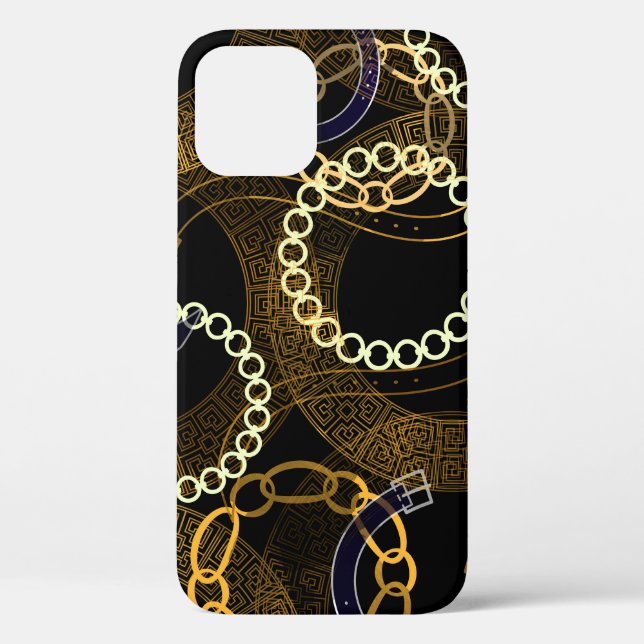 Creative Belts griechische Chains Mix Case-Mate iPhone Hülle (Rückseite)