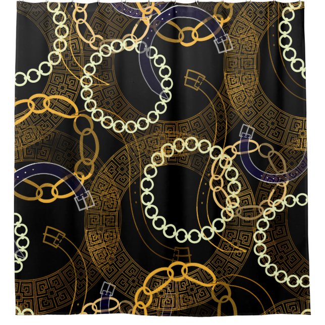 Creative Belts griechische Chains Mix Duschvorhang (Vorderseite)