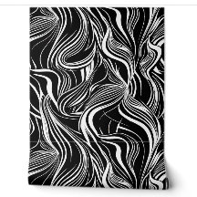 Creative Black and White Seamless Abstrakt
