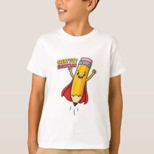 Creative Bleistift-Power - Design des T - Shirt vo