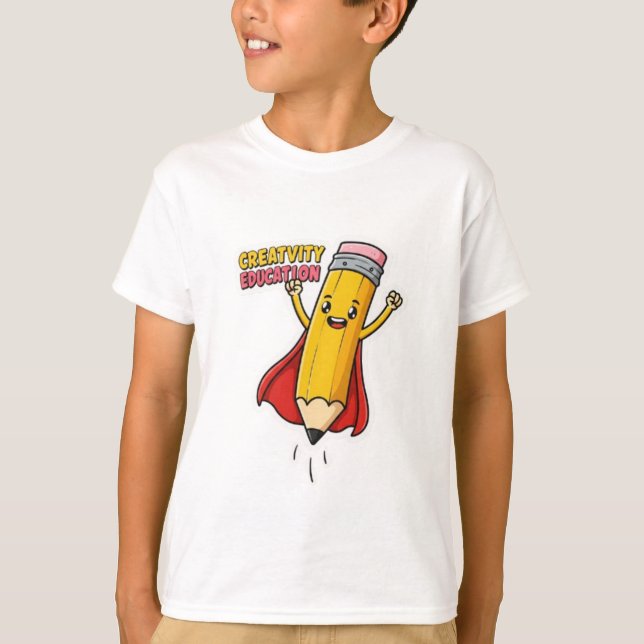 Creative Bleistift-Power - Design des T - Shirt vo (Vorderseite)