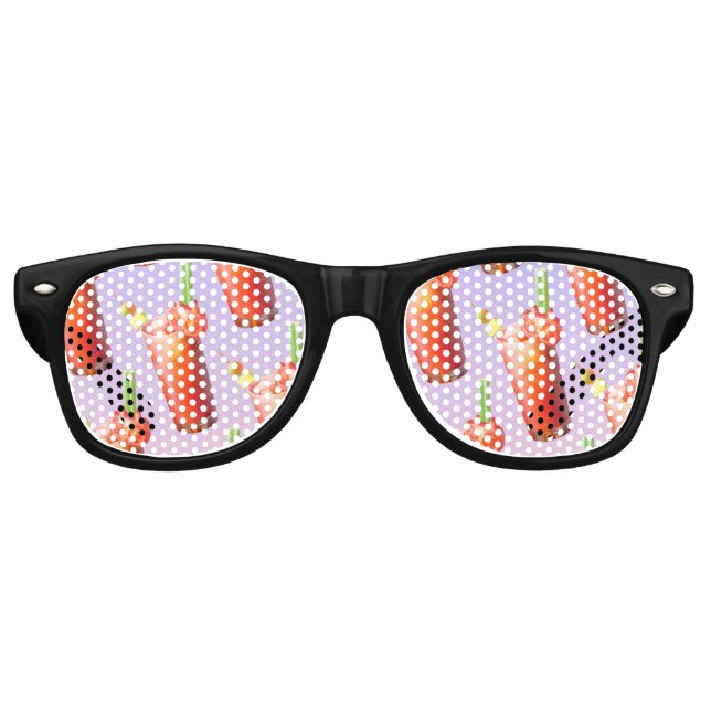 Creative Bloody Mary Cocktail Partybrille (Vorderseite)