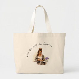 "Creative Carry-All: Frauen schreiben Jumbo-Tasche Jumbo Stoffbeutel