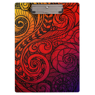 Creative Chaos Doodle-Zwischenablage Klemmbrett