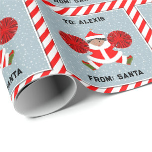 Creative Cheerleader Weihnachtsgeschenk Geschenkpapier