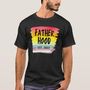 Creative Colorful New Vaterhood Establishe T-Shirt