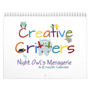 Creative Critters 12 Monate Kalender