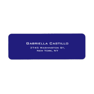 Creative Dark Blue Gray Schlicht Elegante