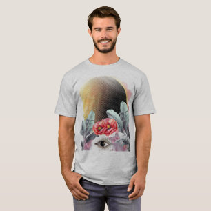 Creative Design Men's T - Shirt "The Solar Eclipse