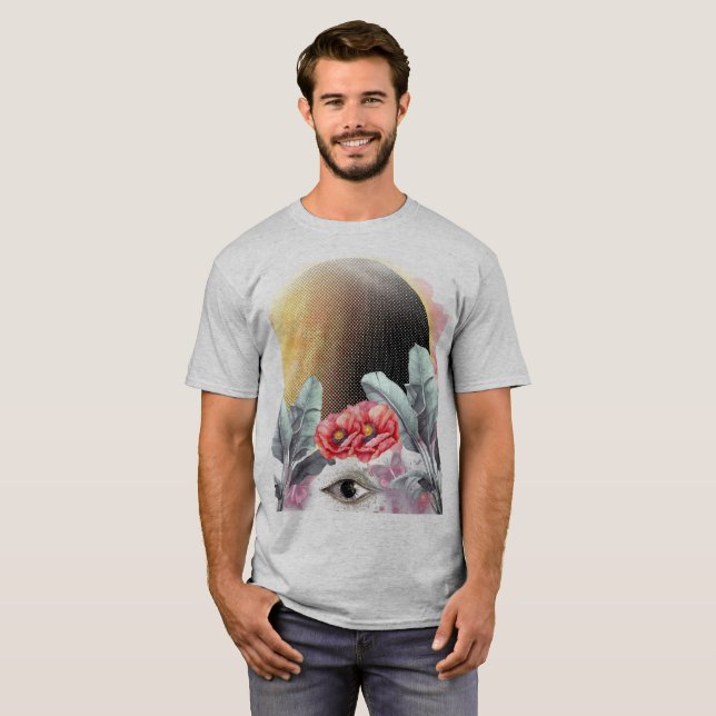 Creative Design Men's T - Shirt "The Solar Eclipse (Vorne ganz)