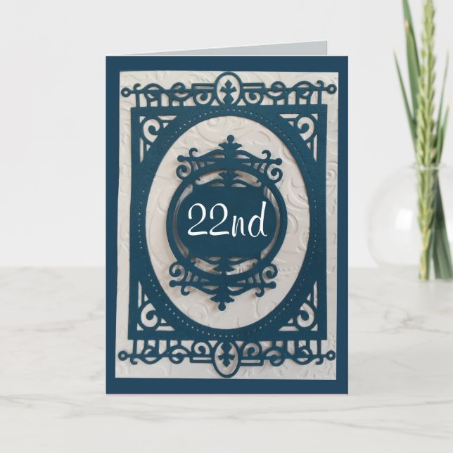 Creative Die Cut Happy Birthday Card ~ jedes Alter Karte (Vorderseite)