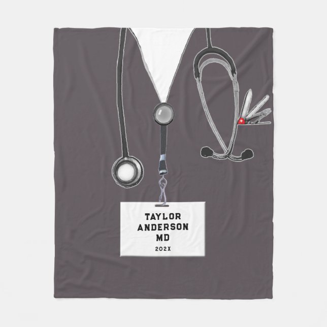 Creative Doctor Fleece Blanket (Vorderseite)