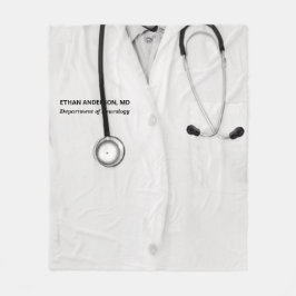 Creative Doctor Gift Idee Fleece Blanket