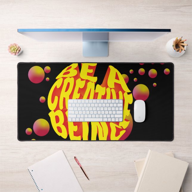 Creative Dreams Desk Mat and Mouse Pad (Bureau 1)