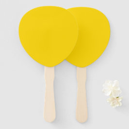 Creative Expression Hot Bold Yellow Fächer