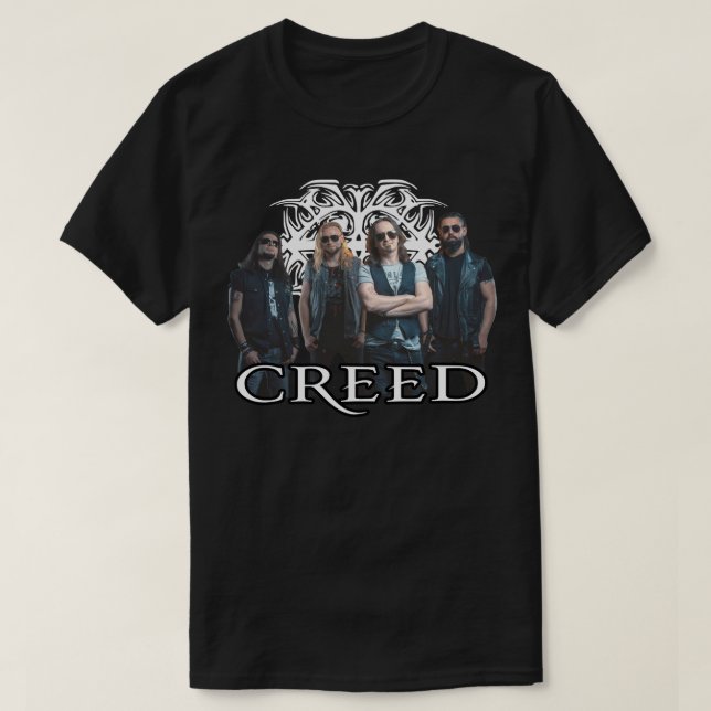 Creative Four-man-Rock-Poster Classic T-Shirt (Design vorne)