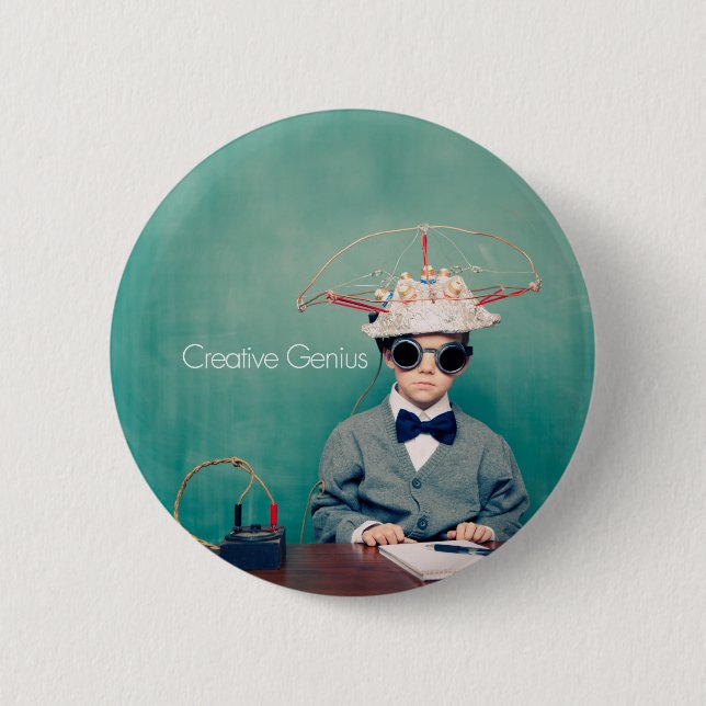 Creative Genius Designs Button (Vorderseite)