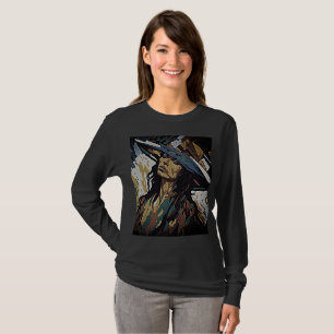 Creative Girl: Wearable Modern Art T-Shirt