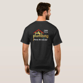 Creative Gold Zuhause Plumbing Leaking Stich T-Shirt