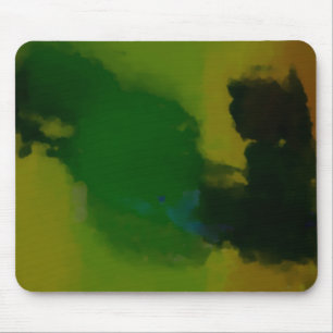 Creative Green Yellow Abstrakt Mousepad