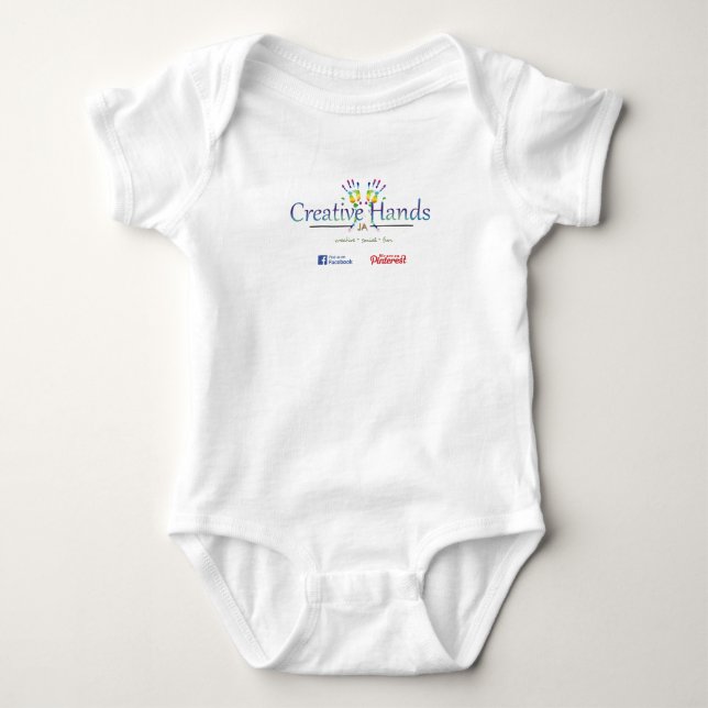 Creative Hands JA V-Nacken-T - Shirt (Vorderseite)