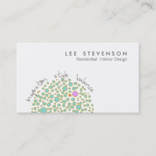 Creative Interior Design Business Card Visitenkarte