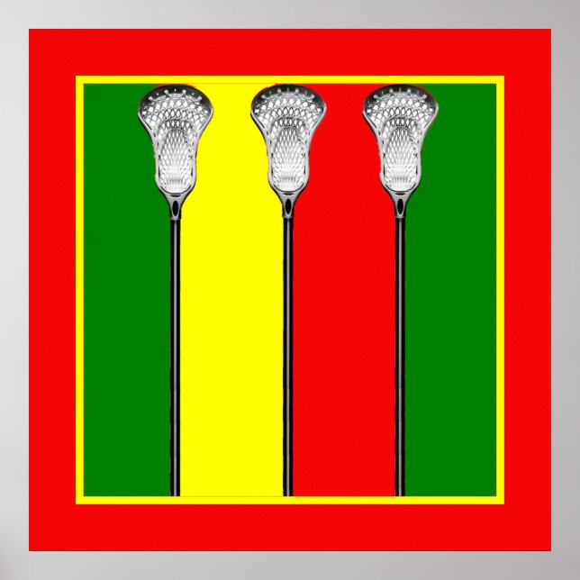 Creative Lacrosse Dekoration (Vorne)
