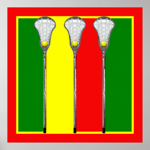 Creative Lacrosse Dekoration