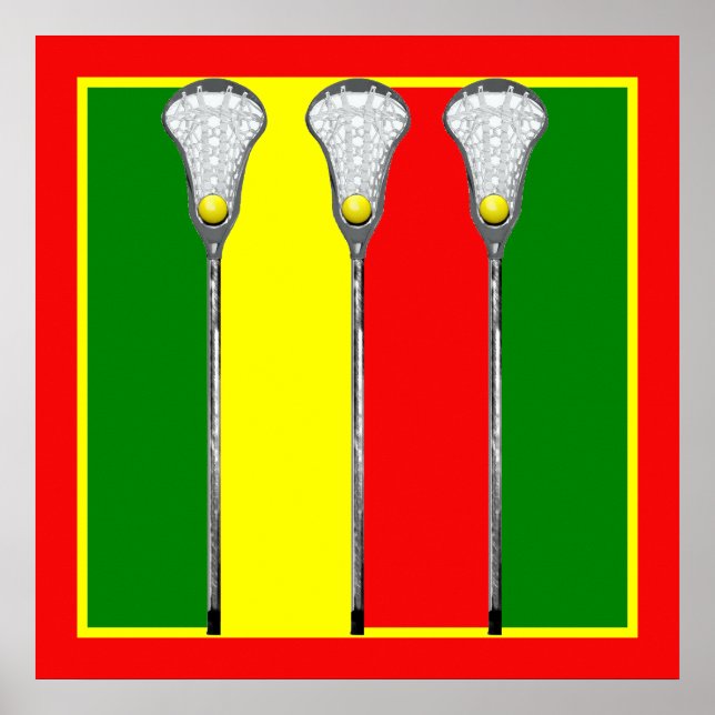 Creative Lacrosse Dekoration (Vorne)