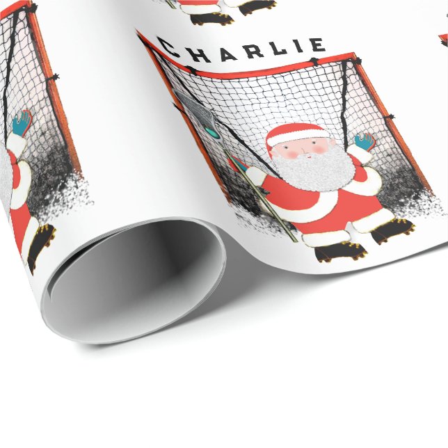 Creative Lacrosse Holiday Geschenk Geschenkpapier (Rolleneckpunkt)