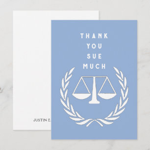 Creative Lawyer Dankeskarte