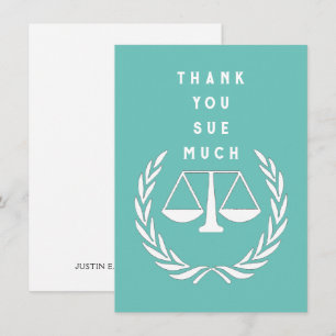 Creative Lawyer Dankeskarte