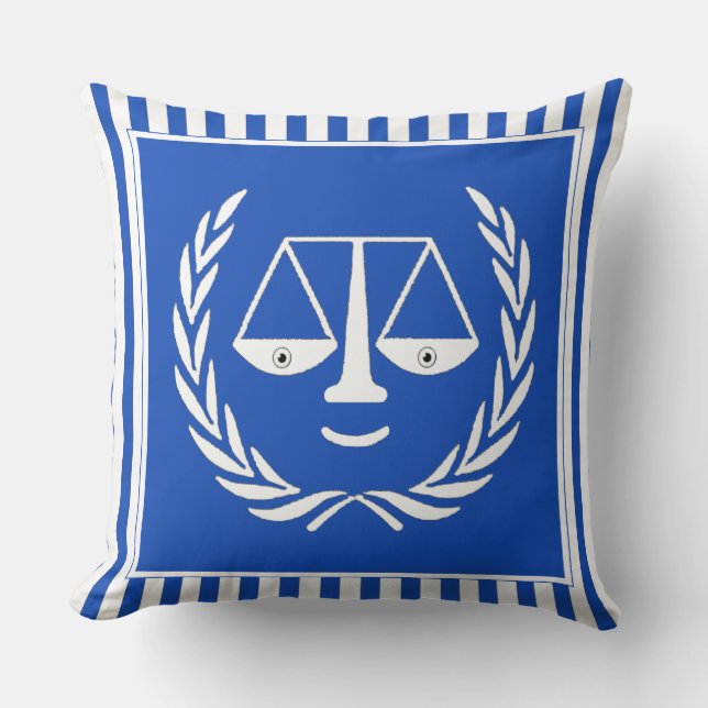 Creative Lawyer Throw Kissen (Vorderseite)