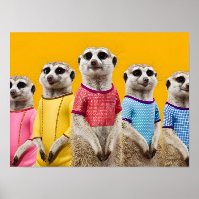 Creative Meerkat Group Poster (Vorne)
