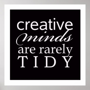 Creative Minds Selten Tidy Office Studio Poster