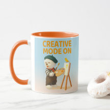 Creative Mode On: Painter Bichon Dog Artist Art
