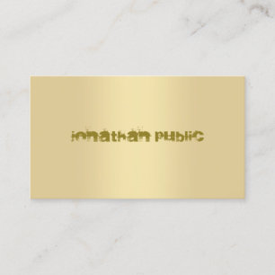 Creative Modern Imitate Gold Template Elegantes To Visitenkarte