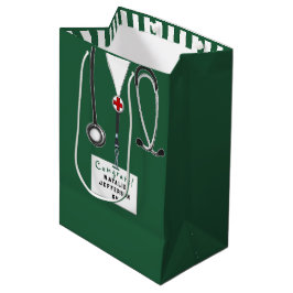 Creative Nurse Abschluss Medium Geschenktasche Mittlere Geschenktüte
