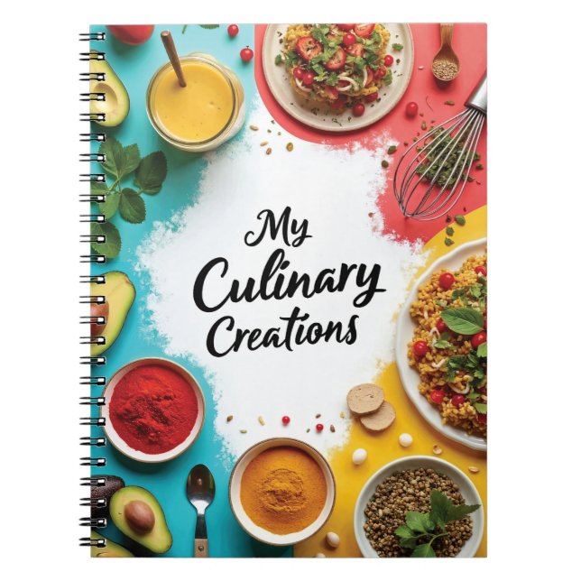 Creative Recipes Notizblock (Vorderseite)