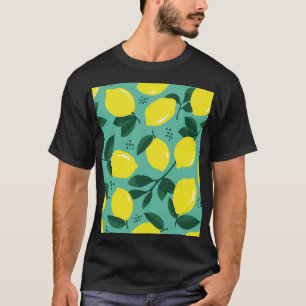 Creative rosa-blaue Farbtextur, abstrakt. T-Shirt