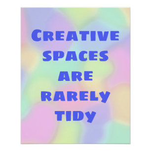 Creative Spaces sind selten ein zwielichtiges Post Poster