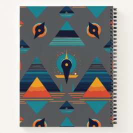 Creative Spiral Design Notebook Notizbuch