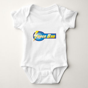 Creative Super Brother Design Baby Strampler