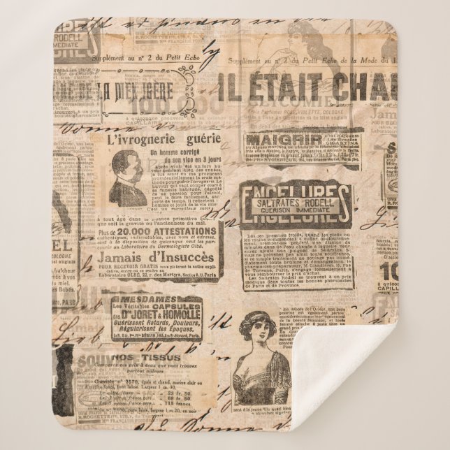 Creative vintage style background. Paper texture.  Sherpadecke (Vorderseite)