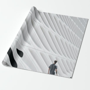 Creative White Man Architektur Geschenkpapier