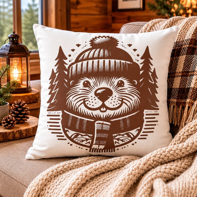 Créature Confortable : Oreiller Adorable de Castor (Cozy Critter: Adorable Beaver Pillow for Ultimate)