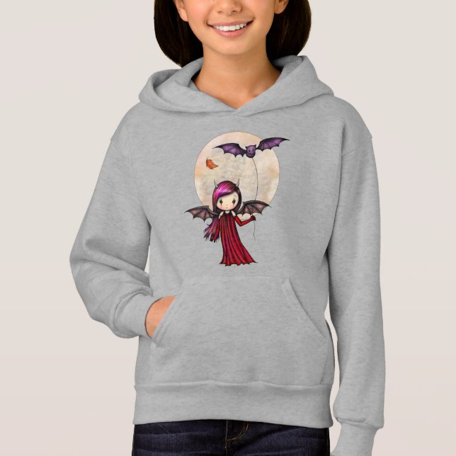 Créature de vampire mignonne d'Halloween avec un c (Devant)