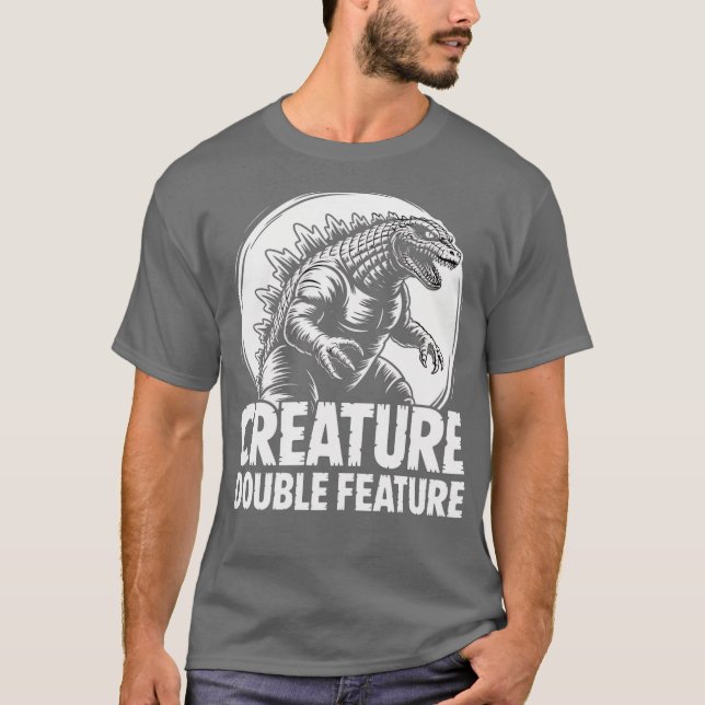 Creature Double Feature WLVI Boston Retro (2) T-Shirt (Vorderseite)